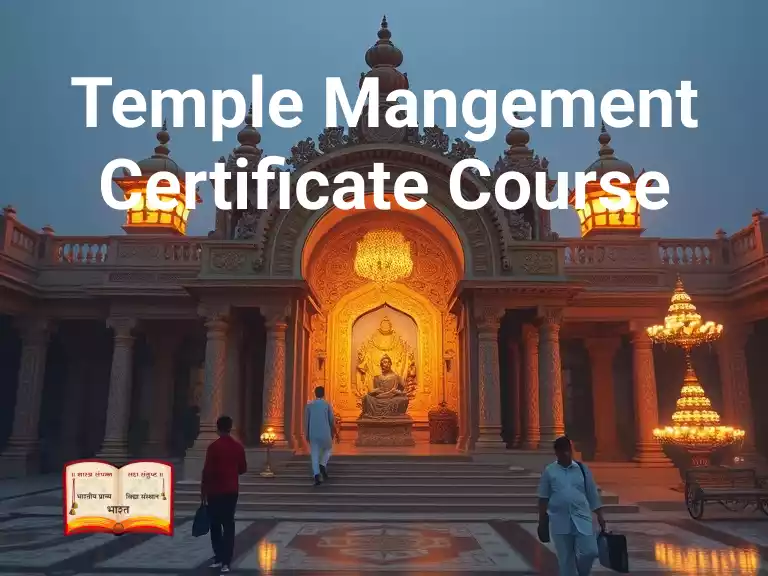 temple management Certificate Course